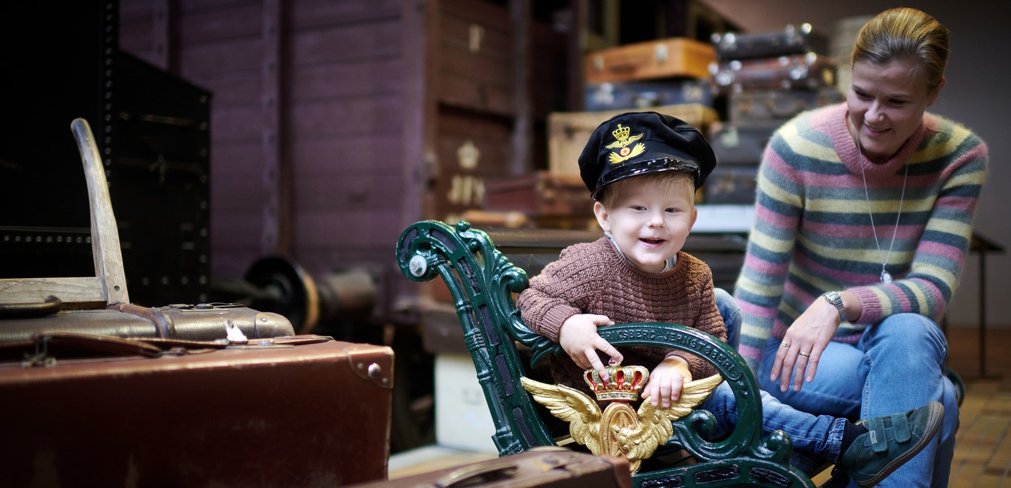 Danmarks jernbanemuseum børn attraktion 