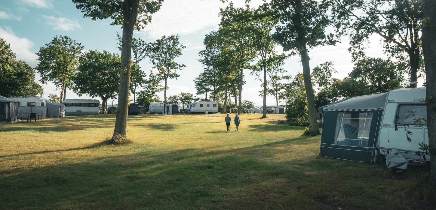 Falsled strand camping sommer overnatning