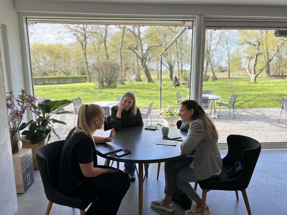 Deltagere ved workshoppen om bæredygtighed og adfærd