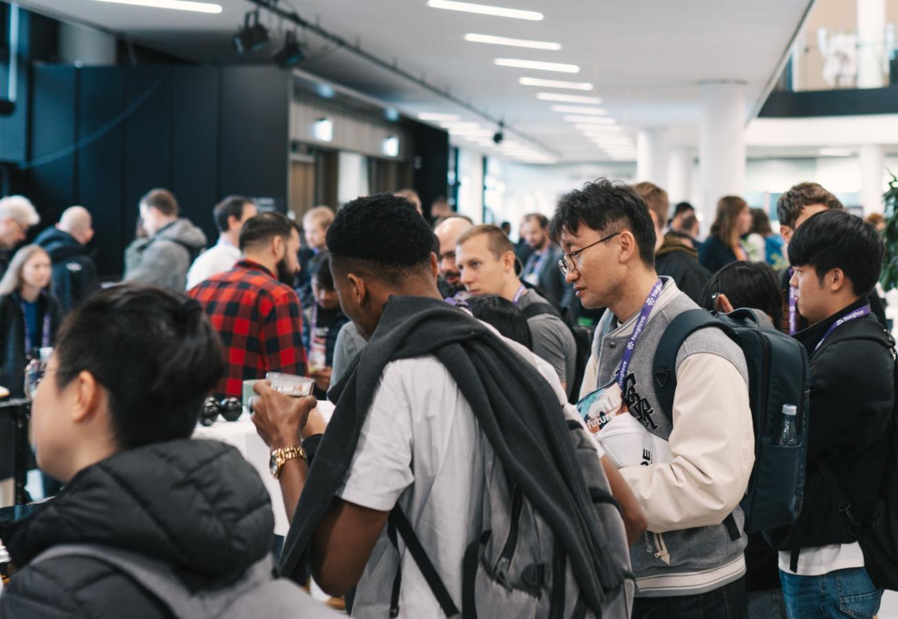 Konferencedeltagere i ODEON