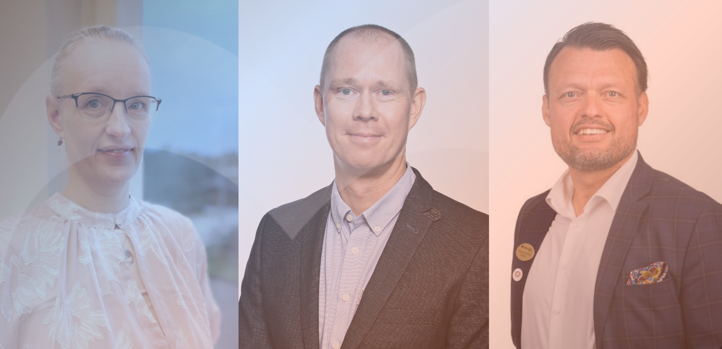 Portræt af Jane Dam, Jakob Lund Staun og Thomas Danielsen