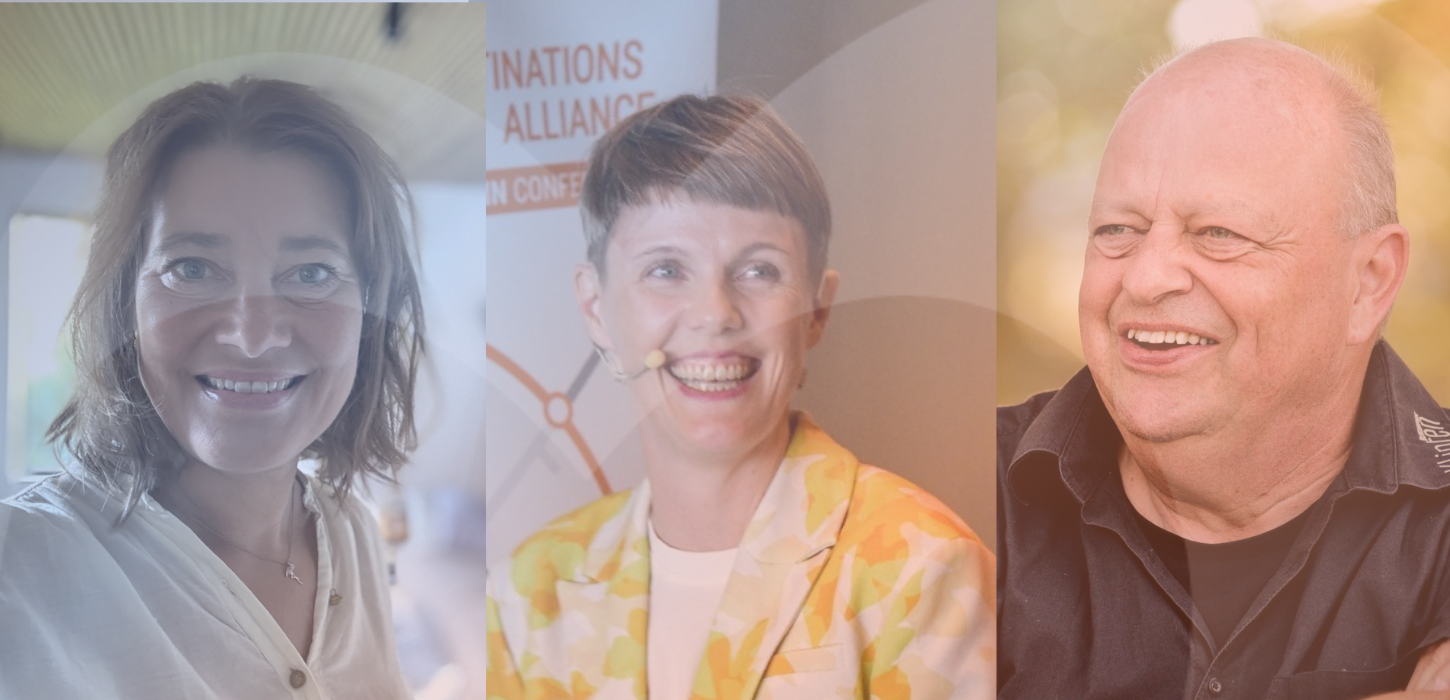 Portræt af Lone Bjerring, Signe Jungersted og Per Elkjær