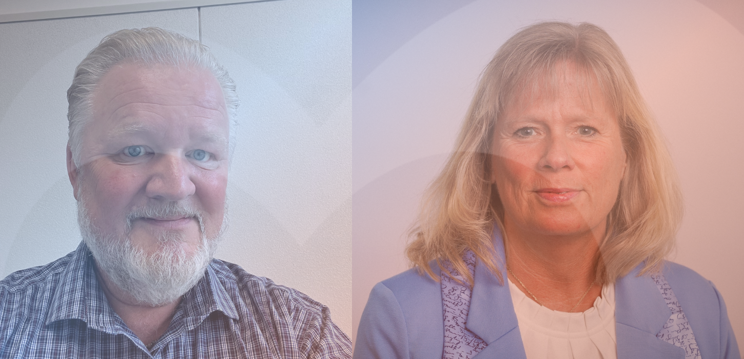 Portrætfoto af Allan Lindgaard Winther og Dorthe Simonsen