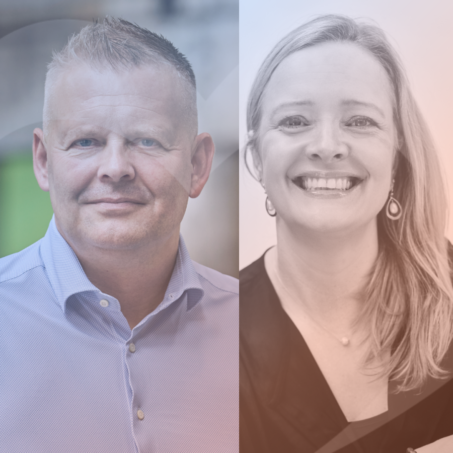 Portræt af Kent Kordt Röder og Louise Ernst Stryger